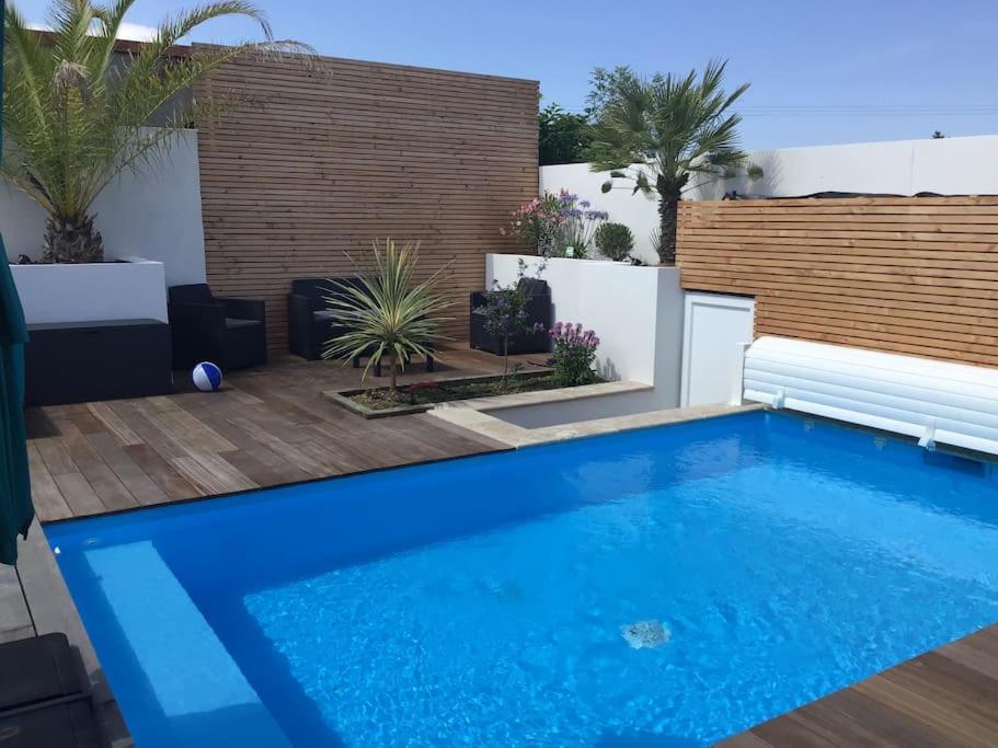 Villa Bellenbois avec piscine privée , proche La Rochelle Sainte-Soulle Exterior foto