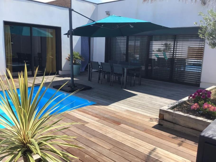 Villa Bellenbois avec piscine privée , proche La Rochelle Sainte-Soulle Exterior foto